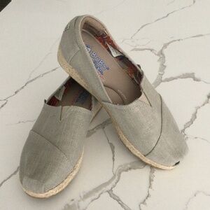 Sketchers (BOBS) memory foam espadrilles.